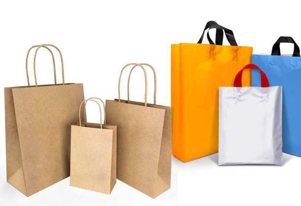 Plastic and Paper Carry Bags